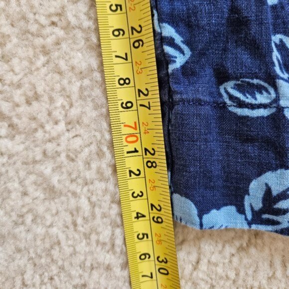 Tommy Bahama Blue Hibiscus Linen Pant - Picture 5 of 6